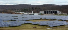 Solar panels, New York, USA